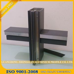โปรไฟล์การอัดขึ้นรูปอลูมิเนียมคุณภาพสูงสำหรับผนังม่าน