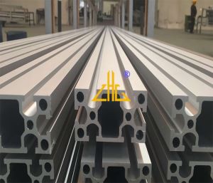 การอัดขึ้นรูปอลูมิเนียม T-Slotted แบบอะโนไดซ์และเคลือบผง